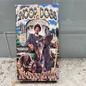 Snoop Dogg Da Game of Life VHS 1998 No Limit Records Master P Blockbuster